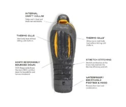 NEMO EQUIPMENT Nemo Sonic -20 -Therm-a-Rest Soldes nemo sonic 20 5